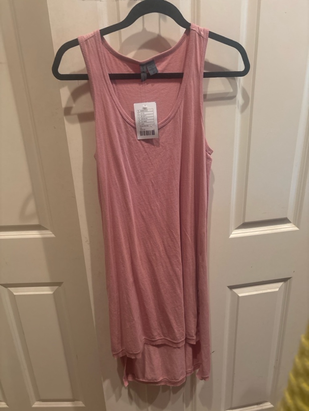 Stateside Pink Rose Layered Tank Tunic – XS Made in USA